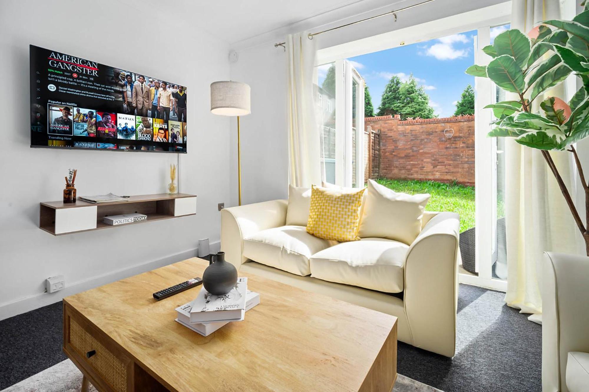 2 Bedroom House - Garden & Parking 2Gm - Wifi Birmingham Exteriör bild